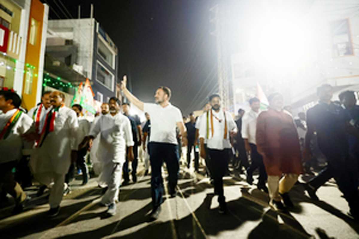 तेलंगाना में कांग्रेस सत्ता हासिल करेगी : राहुल गांधी